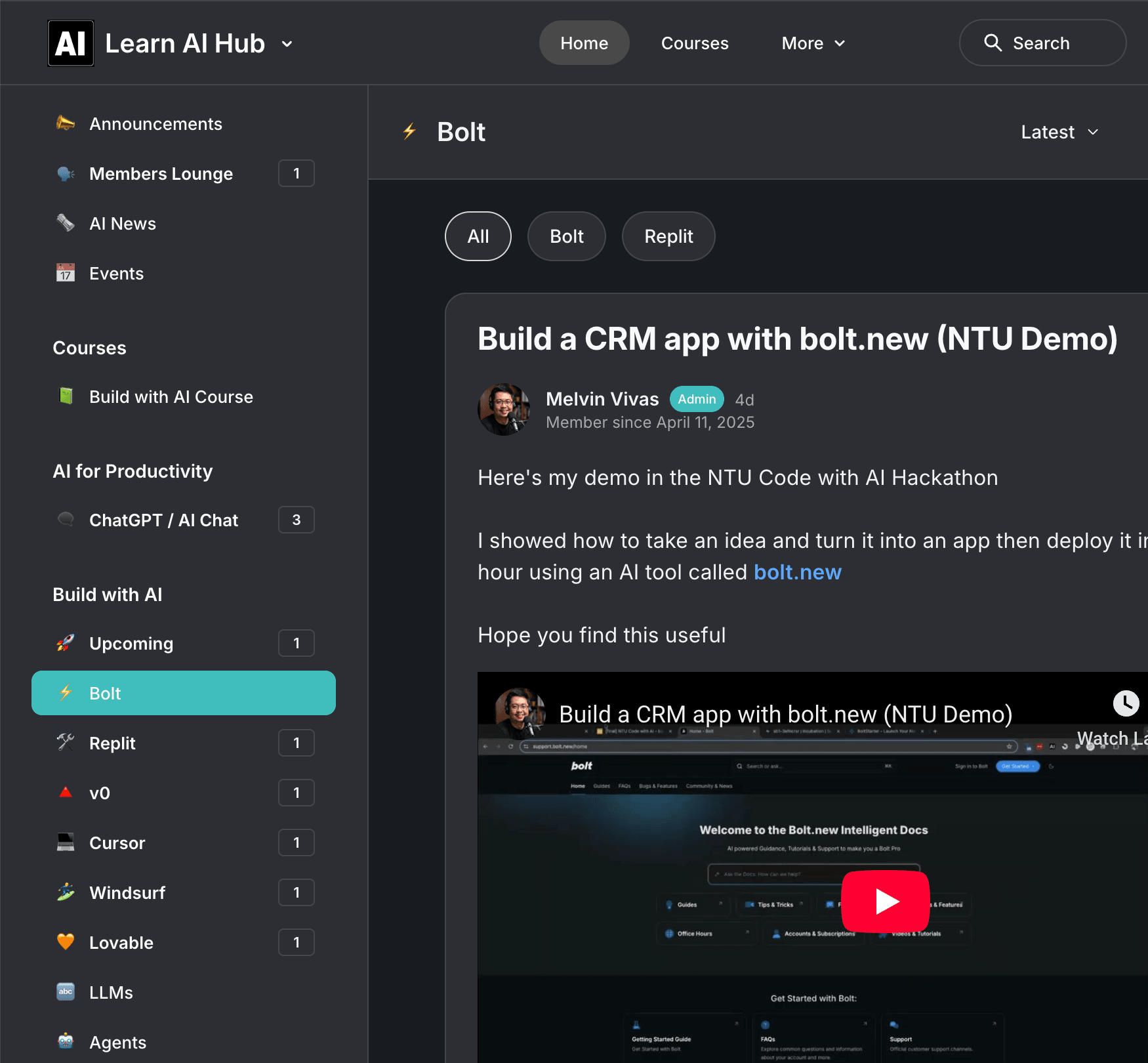 Learn AI Hub